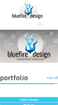 Mobile Screenshot of bluefiredesign.com